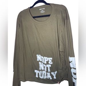 Rainbow on fire shirt